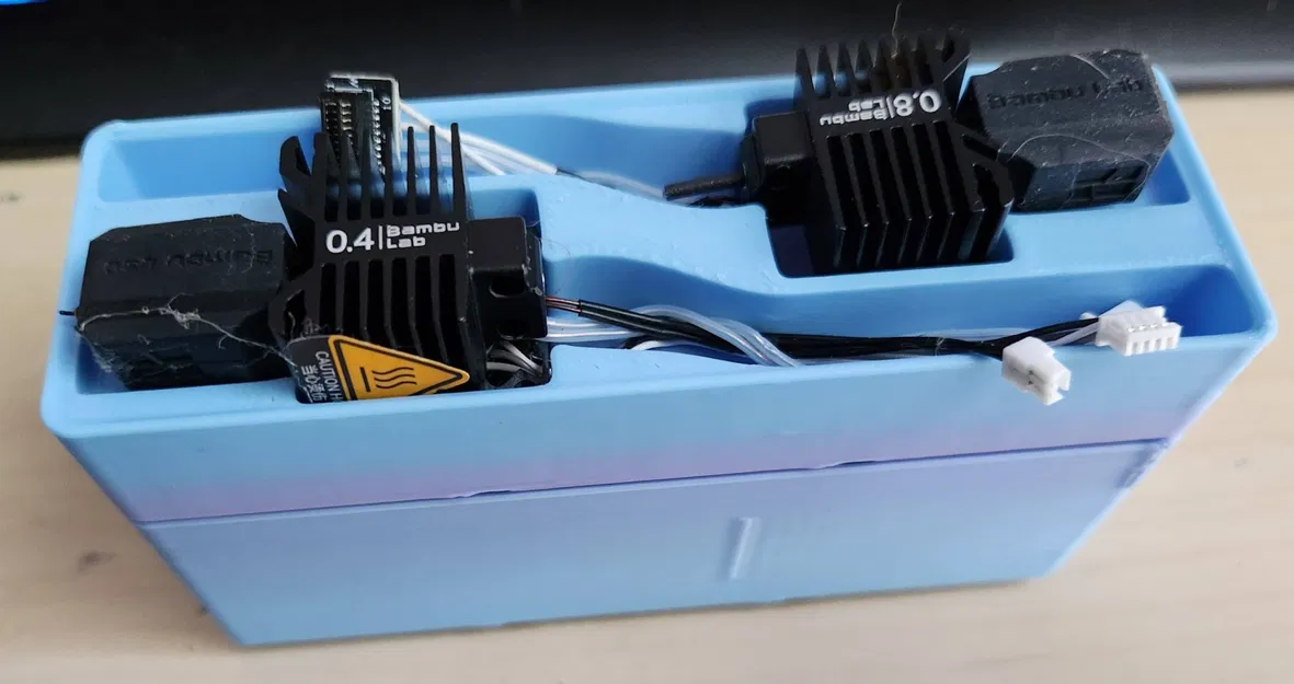Giá đỡ đầu phun Bambu hoàn chỉnh cho Gridfinity - Image 3