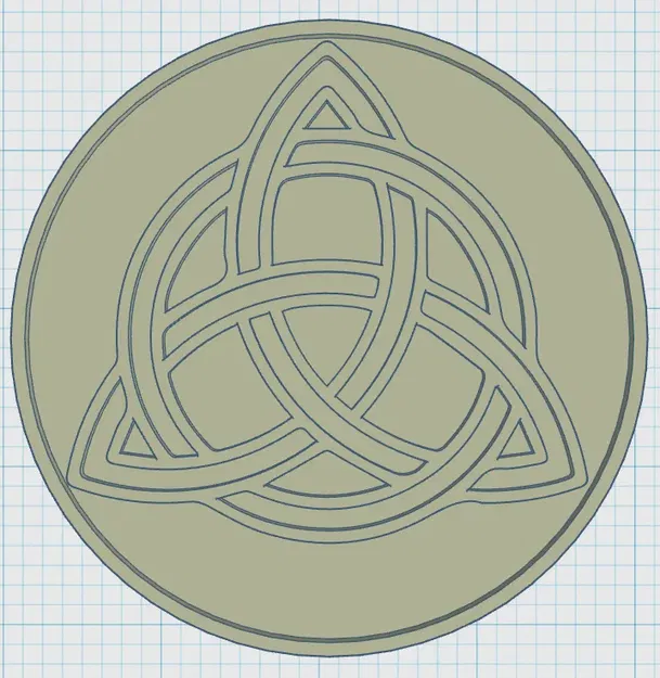 Đế lót ly biểu tượng Celtic 42 - Image 1