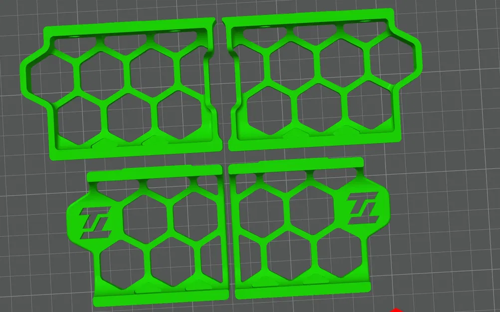 Phần chân váy Voron Trident 180mm - Image 1