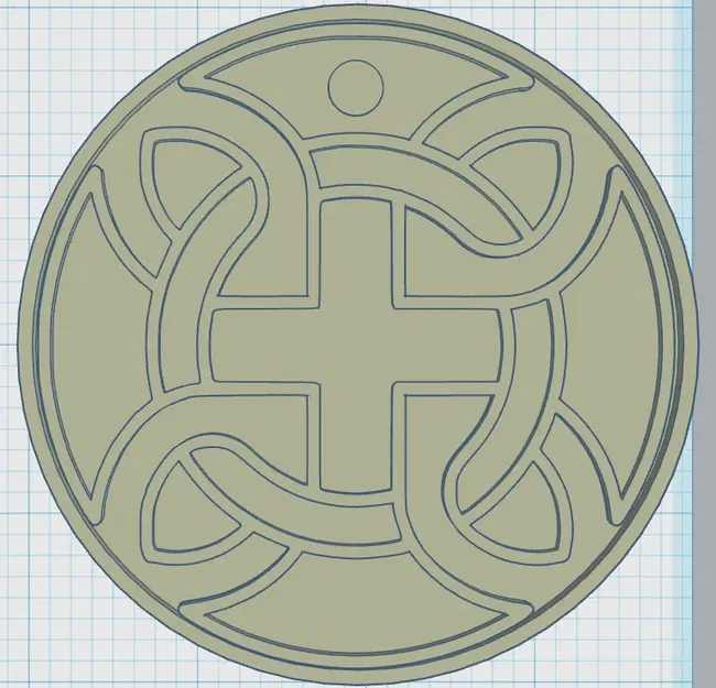 Giá đỡ ly với biểu tượng Celtic độc đáo - Image 1