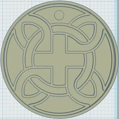 Giá đỡ ly với biểu tượng Celtic độc đáo