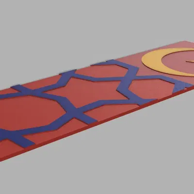 Dấu trang Ả Rập độc đáo cho sách và văn phòng