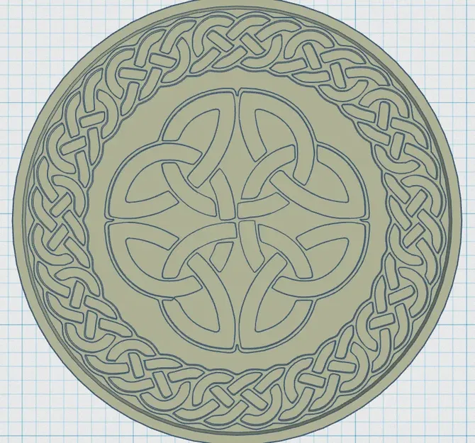 Đế lót ly biểu tượng Celtic 39 - Image 1