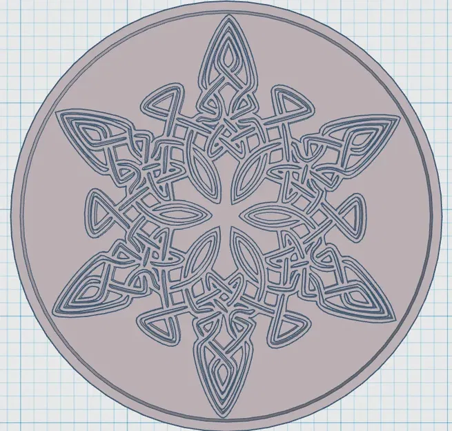 Đế lót ly biểu tượng Celtic 38 - Image 1