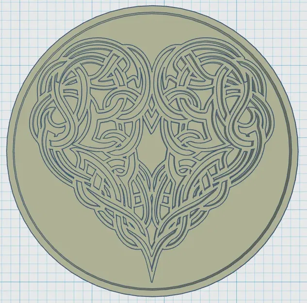 Đế lót ly biểu tượng Celtic 37 - Image 1