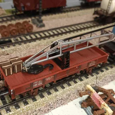 Giá đỡ cần trục 1:87 cho mô hình xây dựng