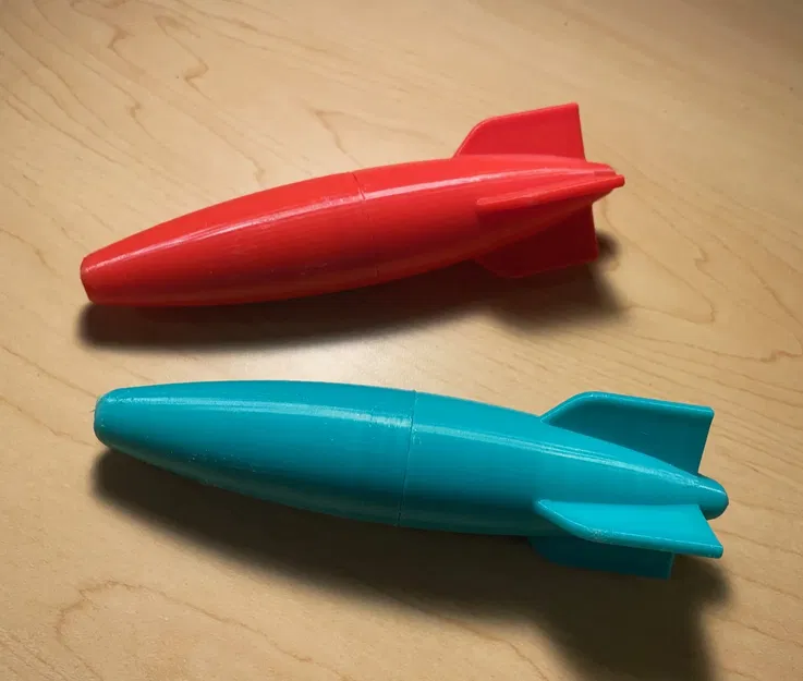 Đồ chơi bơi lội - Tên lửa rỗng có thể vặn lại - Image 1