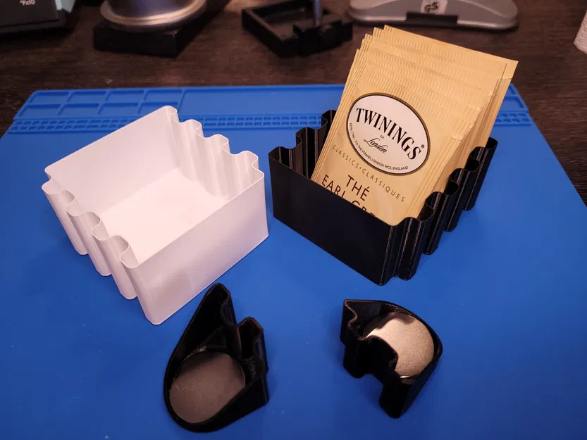 Giá đỡ trà mô-đun với hỗ trợ từ tính cho bếp - Image 1