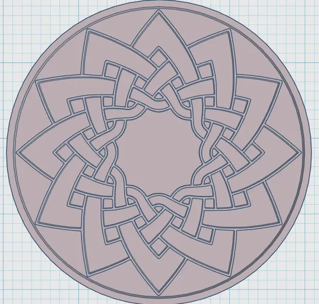 Đế lót ly biểu tượng Celtic 36 - Image 1