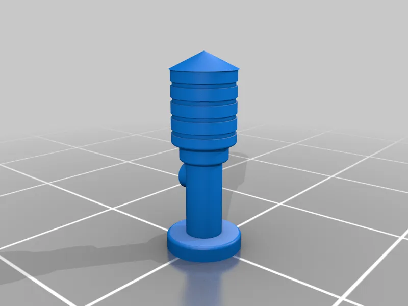 Bình chữa cháy 1:87 cho mô hình xây dựng - Image 1