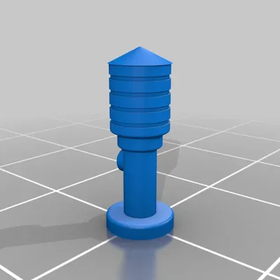 Bình chữa cháy 1:87 cho mô hình xây dựng