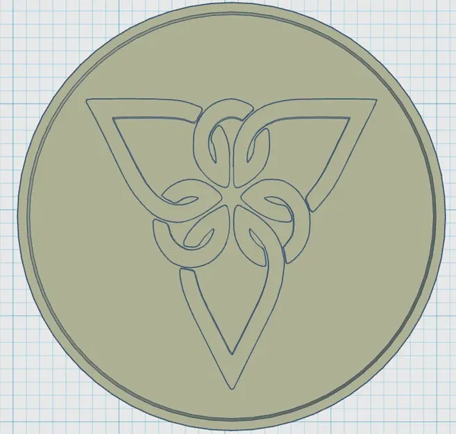 Đế lót ly biểu tượng Celtic 32 - Image 1