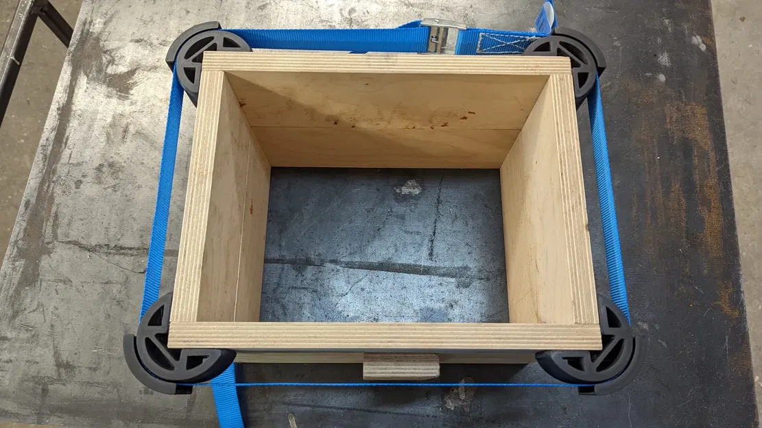 Kẹp băng góc cho dây đai rộng tối đa 30mm - Image 1