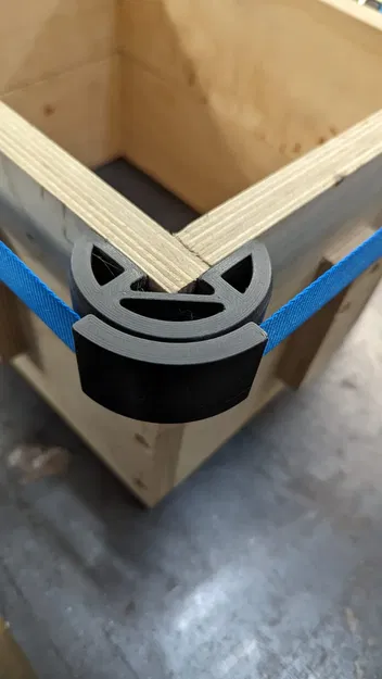 Kẹp băng góc cho dây đai rộng tối đa 30mm - Image 2