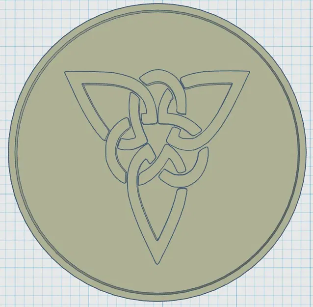 Đế lót ly biểu tượng Celtic 31 - Image 1