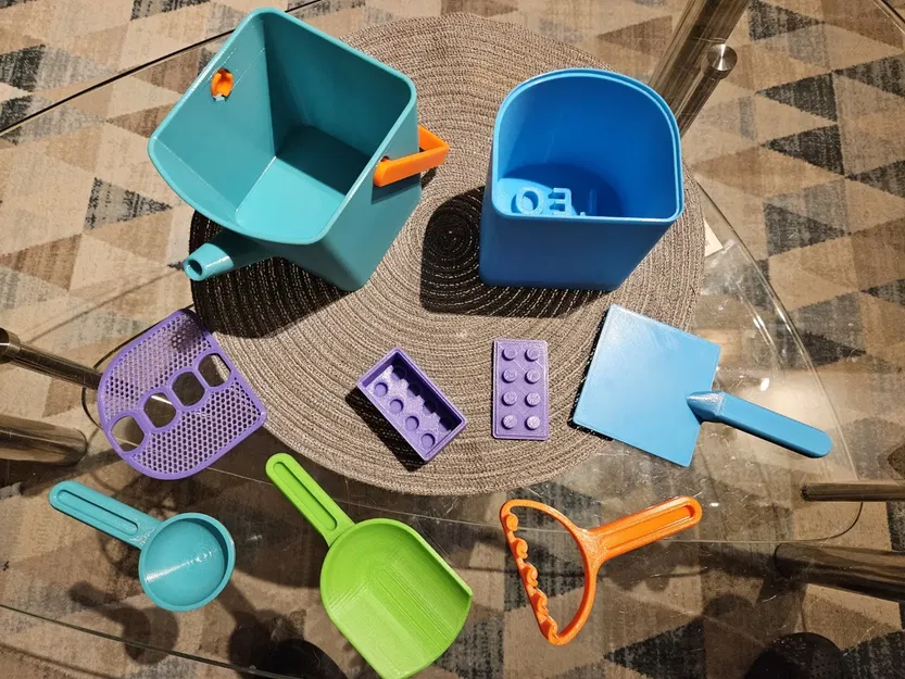 Bộ phụ kiện công nhân xây dựng Sandy Fun Kit - Remix - Image 1