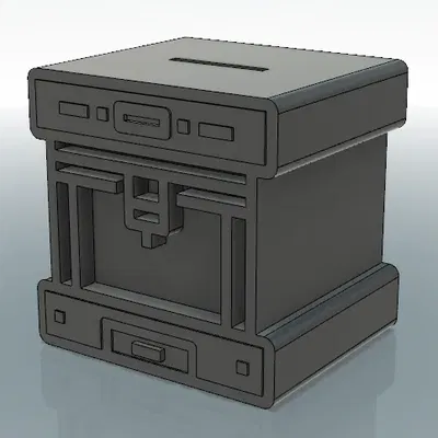 Hộp tiền kiểu máy in 3D giúp tiết kiệm cho Bambu P1S