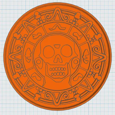 Giá đỡ đồng xu phong cách Cướp Biển vùng Caribbean