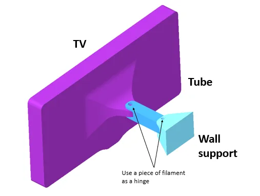 Màn hình TV điều chỉnh cho búp bê Barbie - Image 2