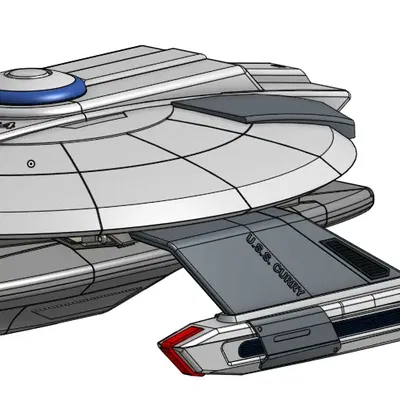 USS Curry - Tàu vũ trụ trong Star Trek với thiết kế mới