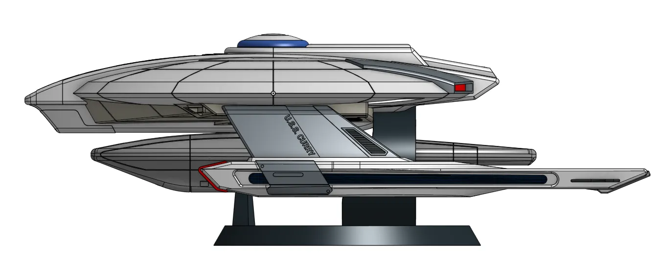 USS Curry - Tàu vũ trụ trong Star Trek với thiết kế mới - Image 2