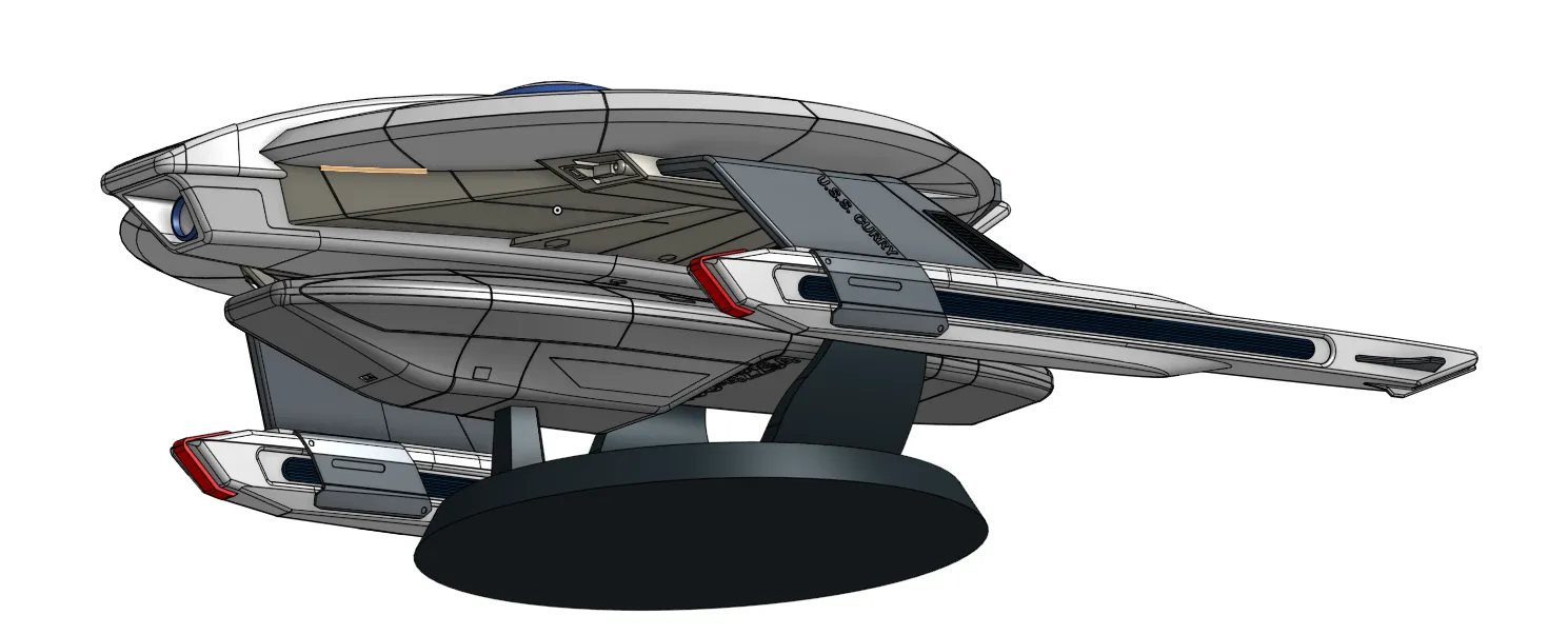USS Curry - Tàu vũ trụ trong Star Trek với thiết kế mới - Image 3