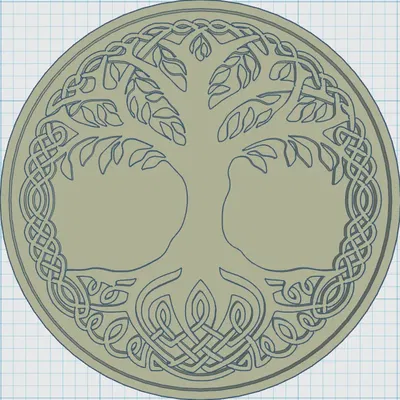 Biểu tượng Viking trên đế ly 25