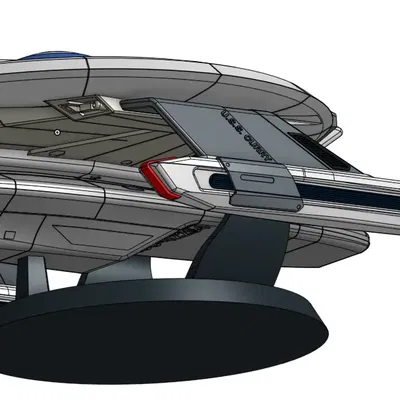 Mô hình tàu vũ trụ USS Curry - NCC-42254 từ Star Trek