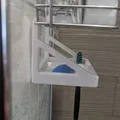 Giá đỡ xà phòng treo cho giá đỡ vòi sen bằng kim loại - Thumbnail 3
