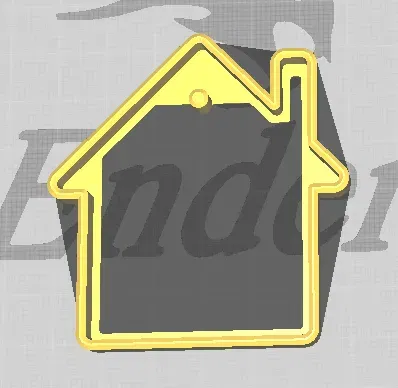 Cutter bánh quy hình ngôi nhà cho bữa tiệc bánh quy - Image 1