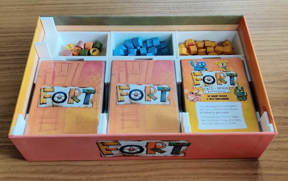 Giá đỡ tùy chỉnh cho trò chơi Fort với mở rộng Mèo và Chó - Image 1