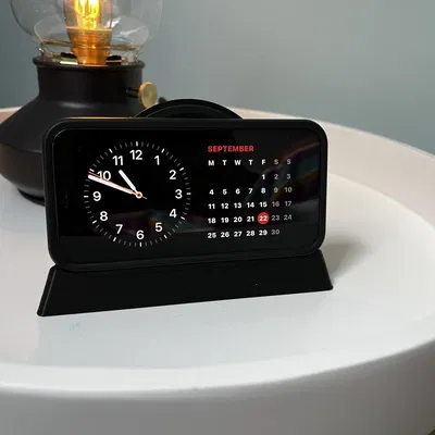 Đế sạc không dây cho iPhone 13 mini với chế độ chờ iOS17