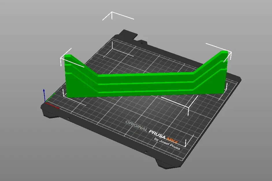 Giá đỡ tấm thay thế Prusa cho IKEA SKADIS - Image 2
