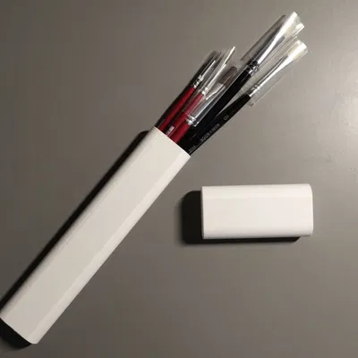 Hộp bảo vệ cọ vẽ đơn giản cho nghệ sĩ