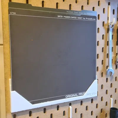 Giá đỡ tấm thép dự phòng có thang đo cho 2 tấm Skadis