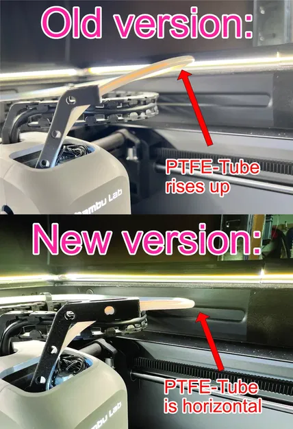 Giá đỡ PTFE cho máy in 3D Bambulabs X1C mở rộng - Image 1