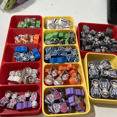 Meeple có kỹ năng và không có kỹ năng trong trò chơi Hegemony