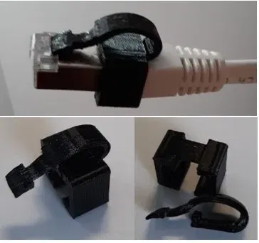 Kẹp cáp Ethernet 2 chiếc có thể cắm vào - Image 1