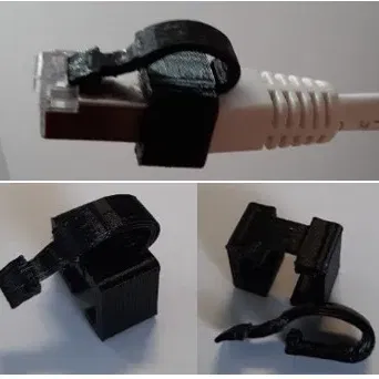 Kẹp cáp Ethernet 2 chiếc có thể cắm vào