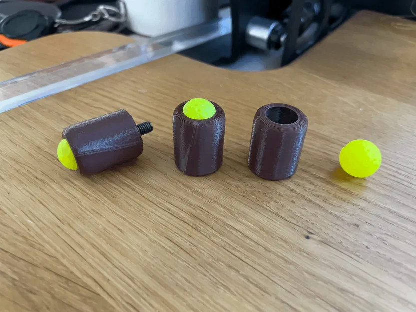 Chân cao su in được với bóng cao su cho súng NERF - Image 2