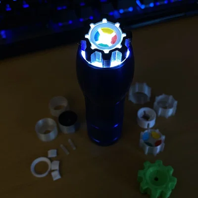 Núm vặn tùy chỉnh cho máy in 3D với phần trong suốt