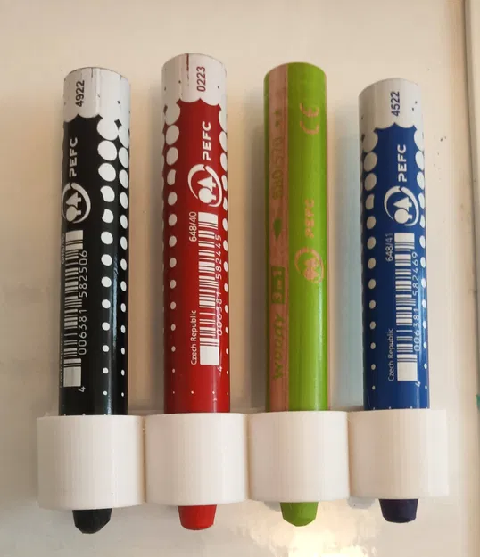 Giá đỡ bút nam châm cho bảng trắng với nam châm neodym - Image 1