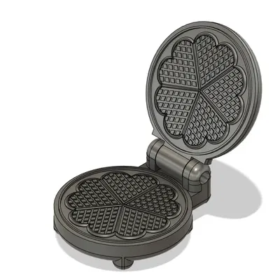 Máy làm bánh quế mini cho nhà búp bê 15x15 mm