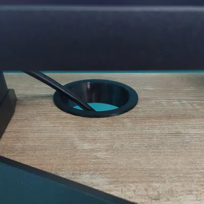 Nắp cáp bàn làm việc - mũi khoan gỗ 60mm