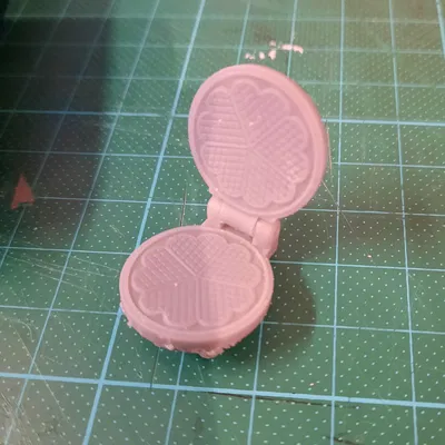 Máy làm bánh quế mini cho nhà búp bê 15x15 mm