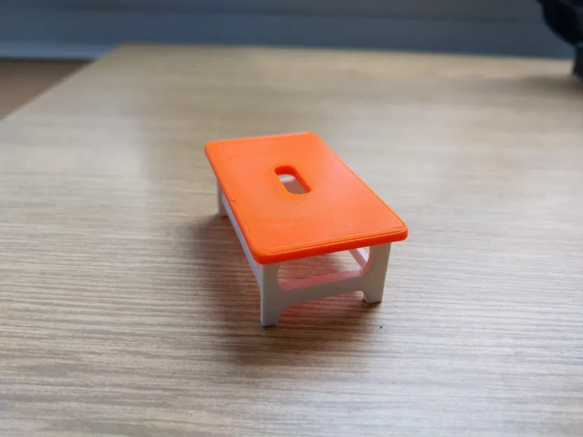 Ghế đẩu retro cho ngôi nhà búp bê - Image 3