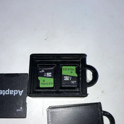 Giá đỡ thẻ SD và Micro SD dạng móc khóa tiện lợi