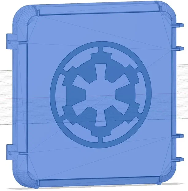 Nắp hộp remix Star Wars Đế chế thay cho hộp Fluke - Image 1