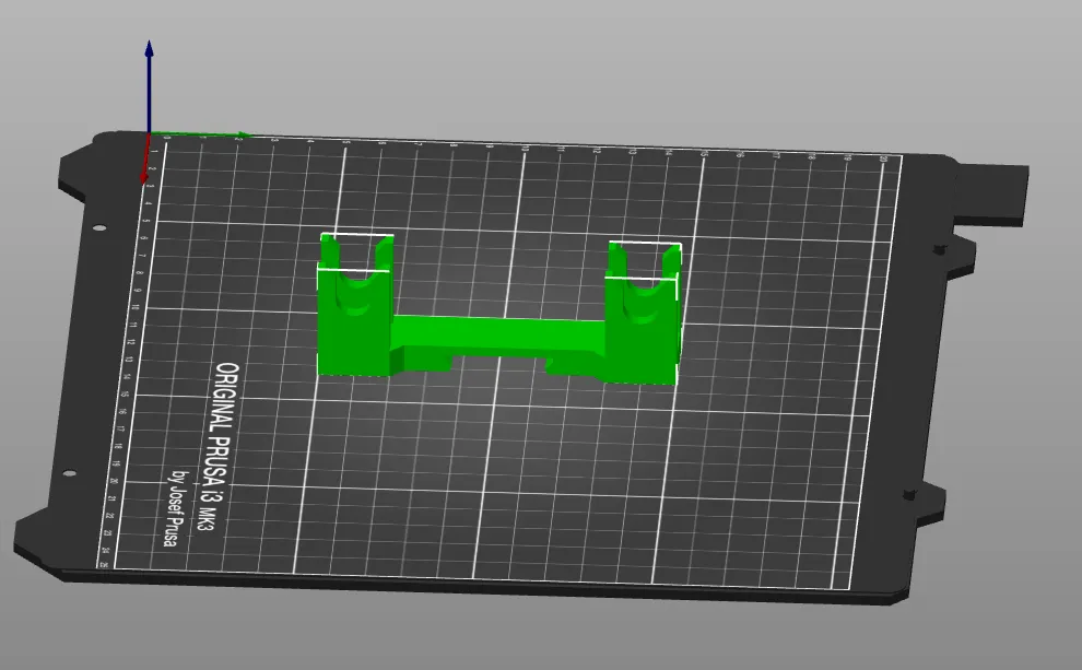 Giá đỡ cuộn filament điều chỉnh cho tủ Prusa phiên bản mỏng - Image 1