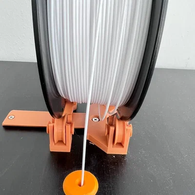 Giá đỡ cuộn filament điều chỉnh cho tủ Prusa phiên bản mỏng